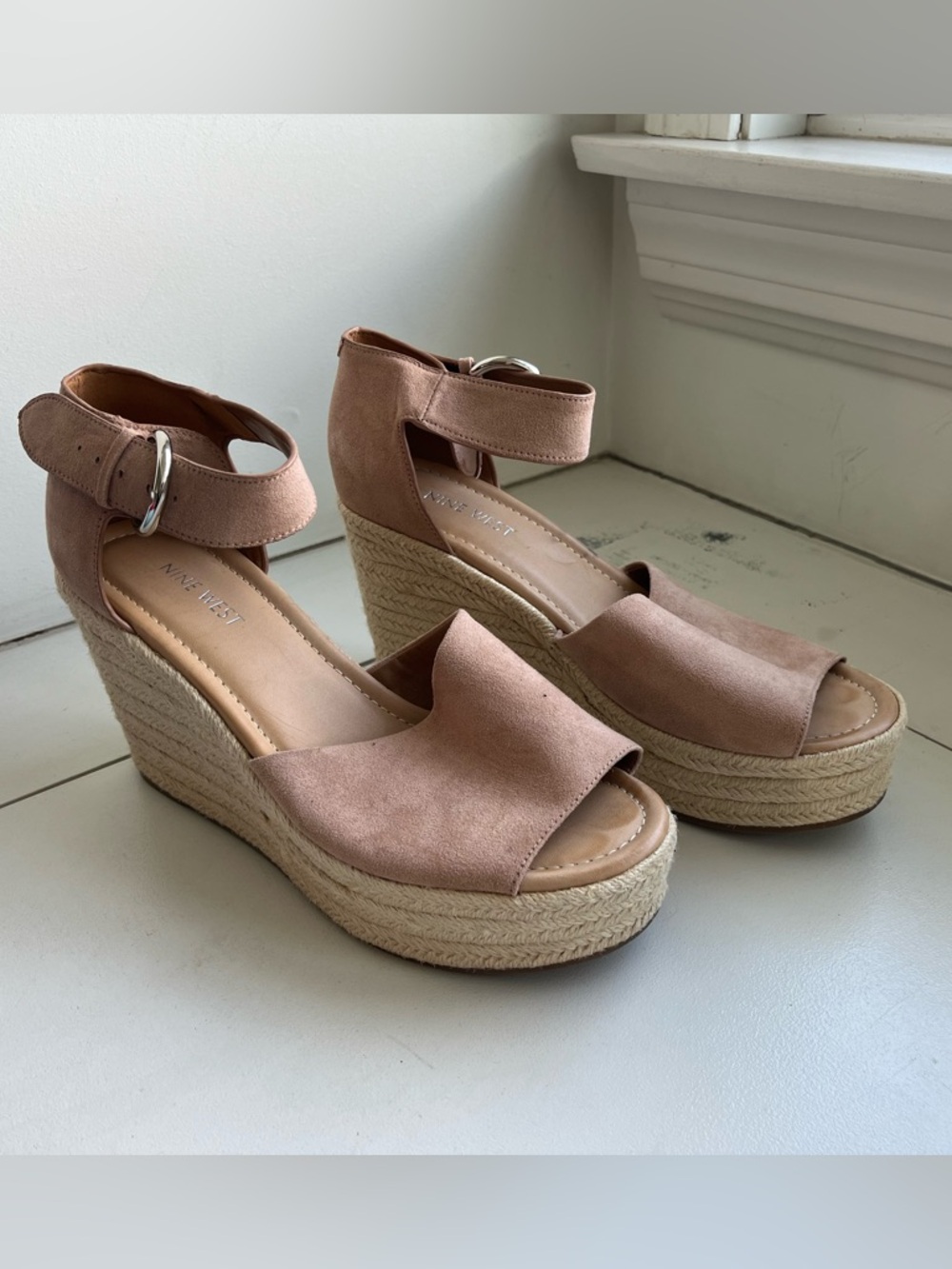 Nine West Adell platform sandals, 9.5